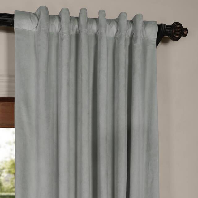Exclusive Fabrics Signature Velvet Blackout Curtain (1 Panel)