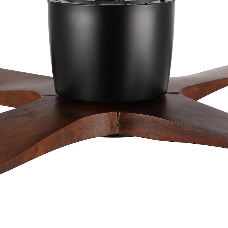 MLiAN 48" 4 Blades Indoor DC Flush Mount Ceiling Fan with Remote