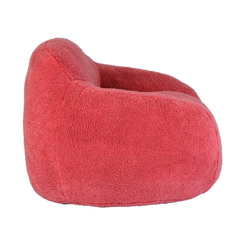 Oversized Memory Foam Bean Bag Chair Lazy Sofa with Armrests and Thick Backrest for Living Room Bedroom