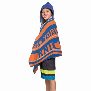 NBA New York Knicks Juvy Hooded Towel - 21x51 - Bed Bath & Beyond