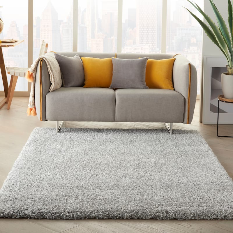 Nourison Ashland Solid Shag Area Rug