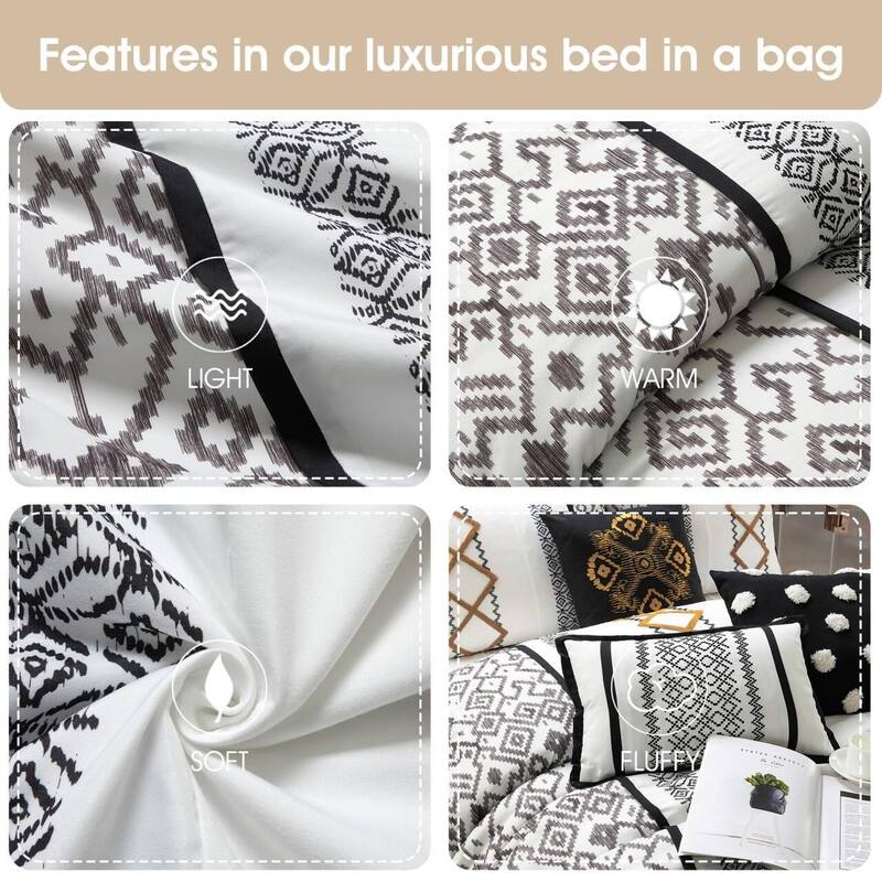 Nanshing Trina Embroidered 7-Piece Comforter Set