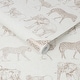 preview thumbnail 3 of 2, Safari Cream Wallpaper