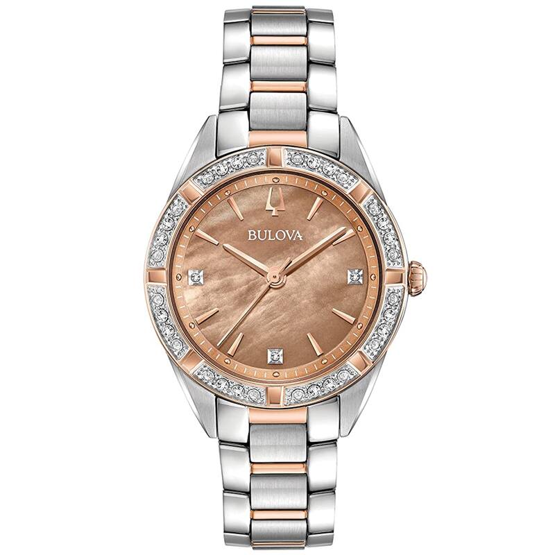 Bulova Women's Classic Brown Dial Watch - 98R264 - 6 (36)