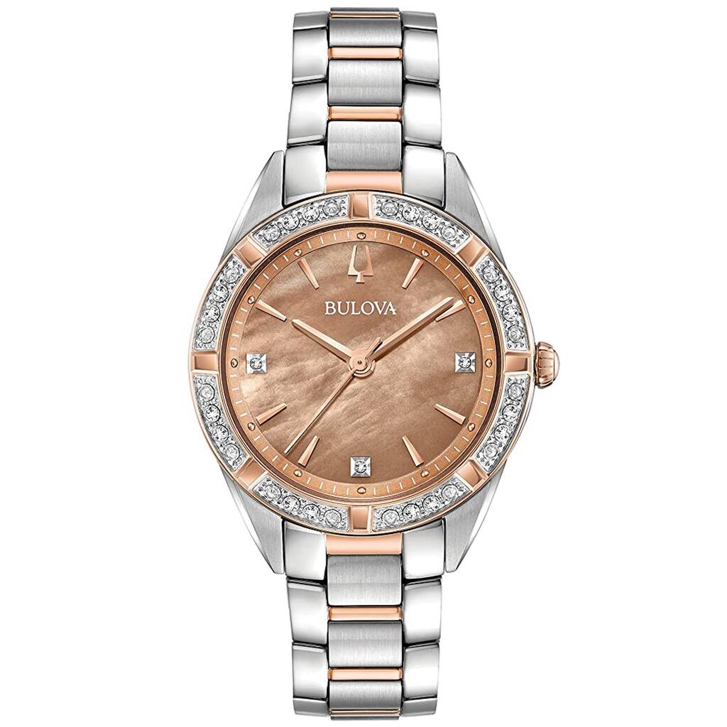 Bulova Women's Classic Brown Dial Watch - 98R264 - 6 (36)