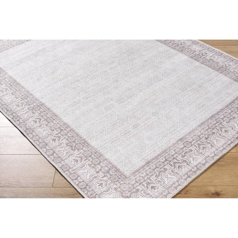 Our PNW Home x Livabliss Rainier Cottage Border Washable Area Rug