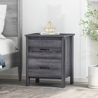 Contemporary Bedside Table with Clean Lines and Functional Design - Bed ...