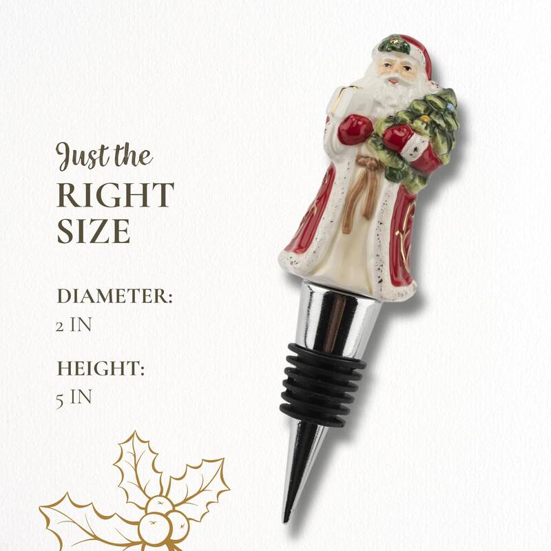 Spode Christmas Bottle Stopper