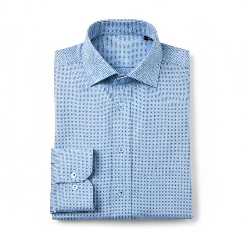 Lucky Brand Men's Printed Stretch Slim Fit Dress Shirt