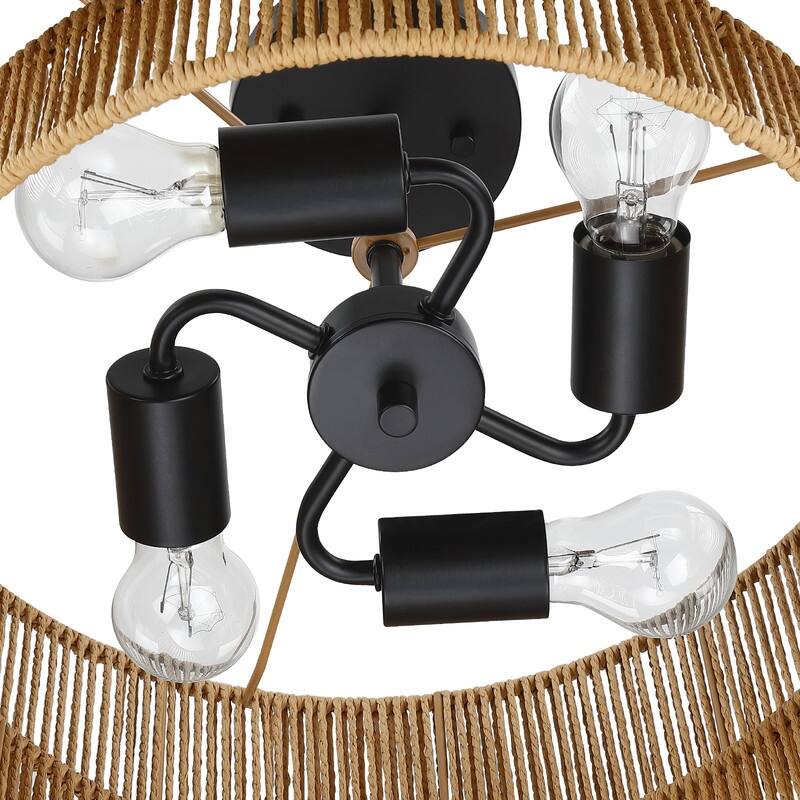 Dorn Tiered Drum Semi-Flush Mount