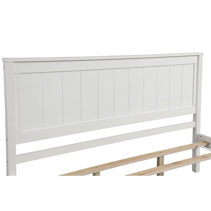 Platform Bed Frame with Headboard,Queen