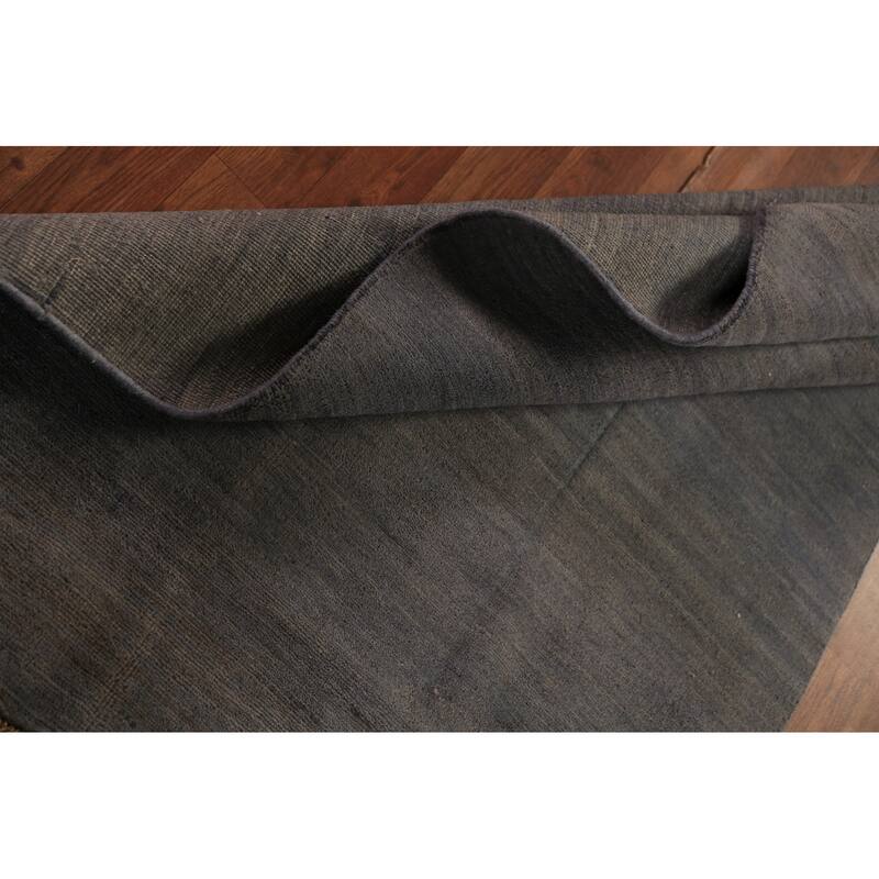 Modern Gabbeh Oriental Foyer Rug Hand-Knotted Wool Carpet - 3'4" x 5'0"