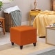preview thumbnail 3 of 53, Adeco Simple British Style Passionate Cube Ottoman Footstool