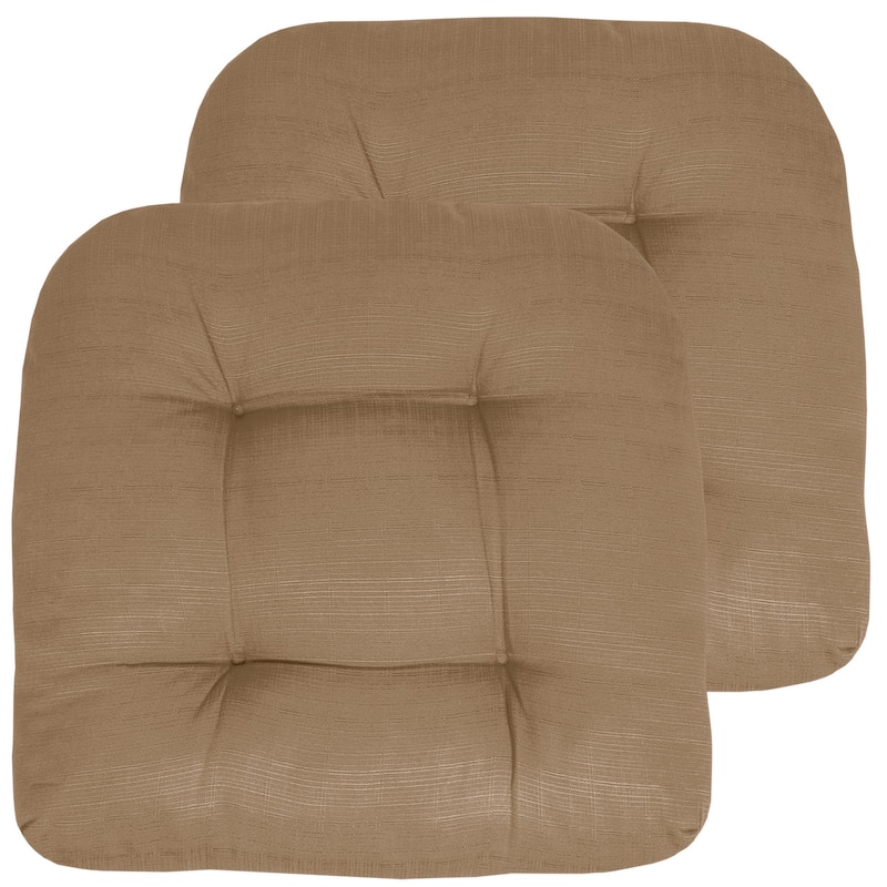 Indoor-Outdoor Reversible Patio Seat Cushion