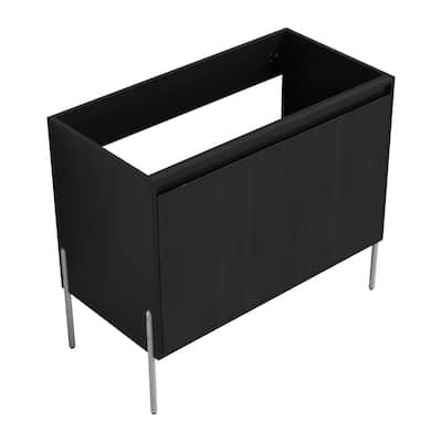 36" Freestanding Bathroom Vanity Cabinet, Soft Close Double Doors, Durable Eco-Friendly Plywood Construction