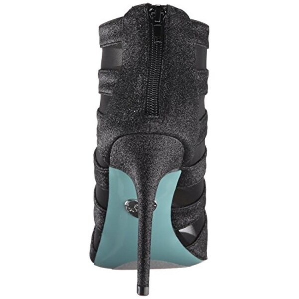 betsey johnson glitter boots