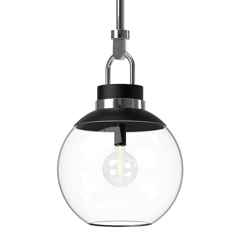 Alora Lighting PD520512CL Copperfield 12" Wide Pendant with Clear - Chrome