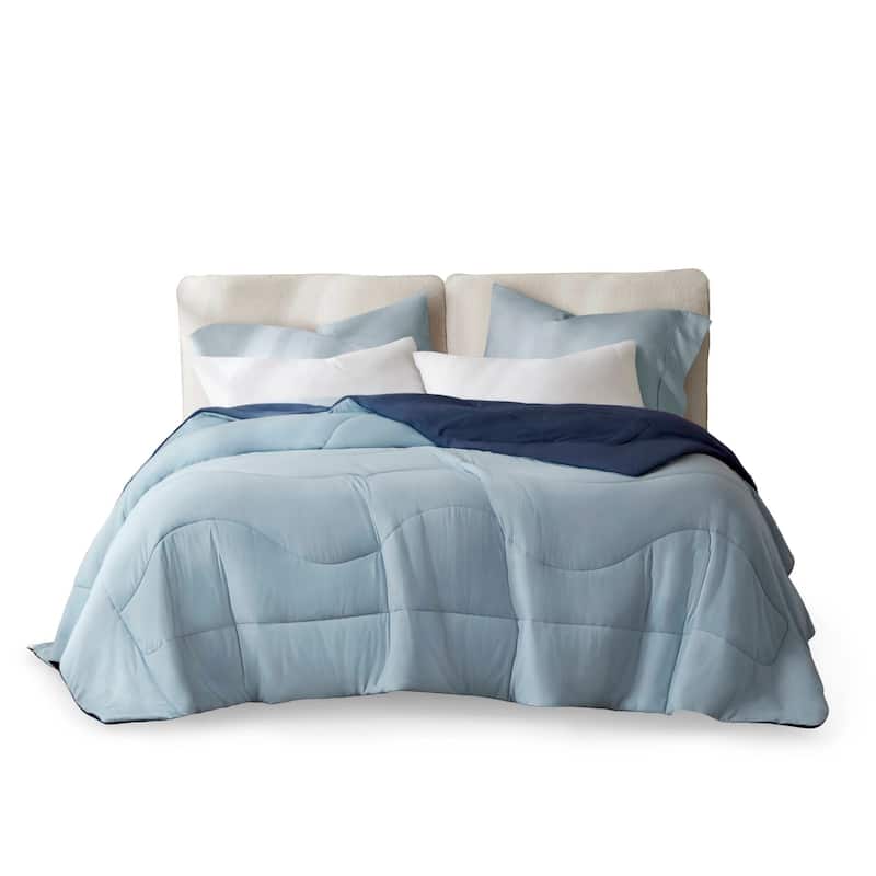 Harbor House Cool Touch Reversible Tencel Blanket