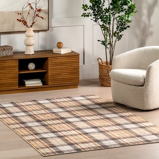 Nuloom Kalila Retro Plaid Area Rug