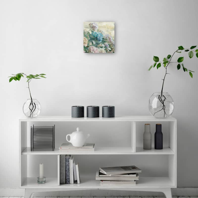 Hydrangeas By Studio Arts Canvas Art Print