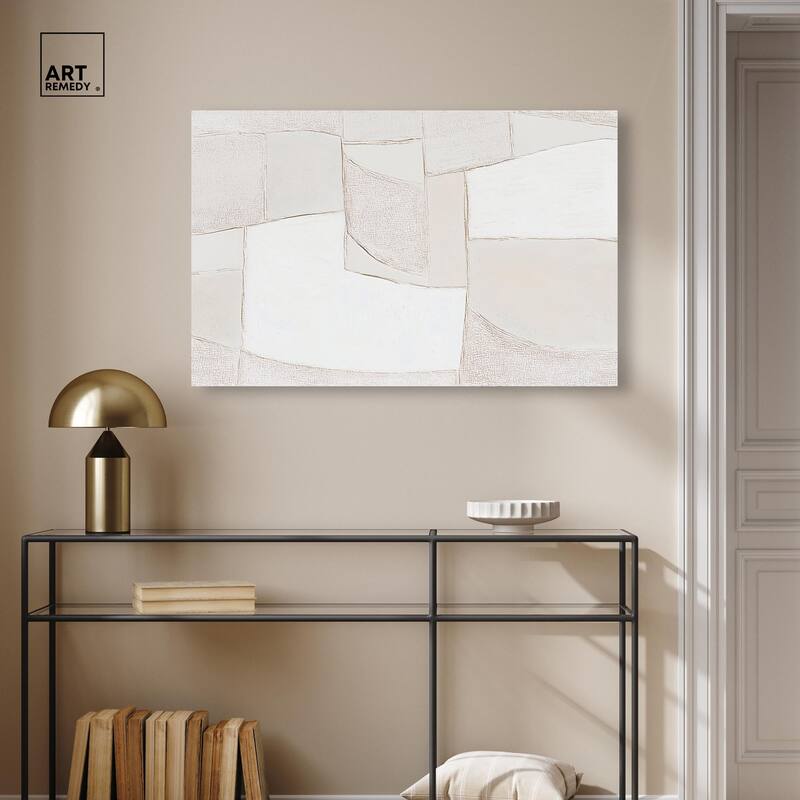 Veiled Calm Canvas by Art Remedy, Gallery Wrapped