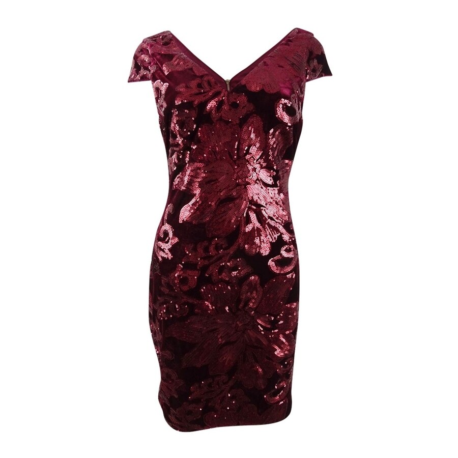 guess velvet dress
