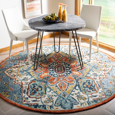 SAFAVIEH Handmade Aspen Alida Boho Medallion Wool Rug