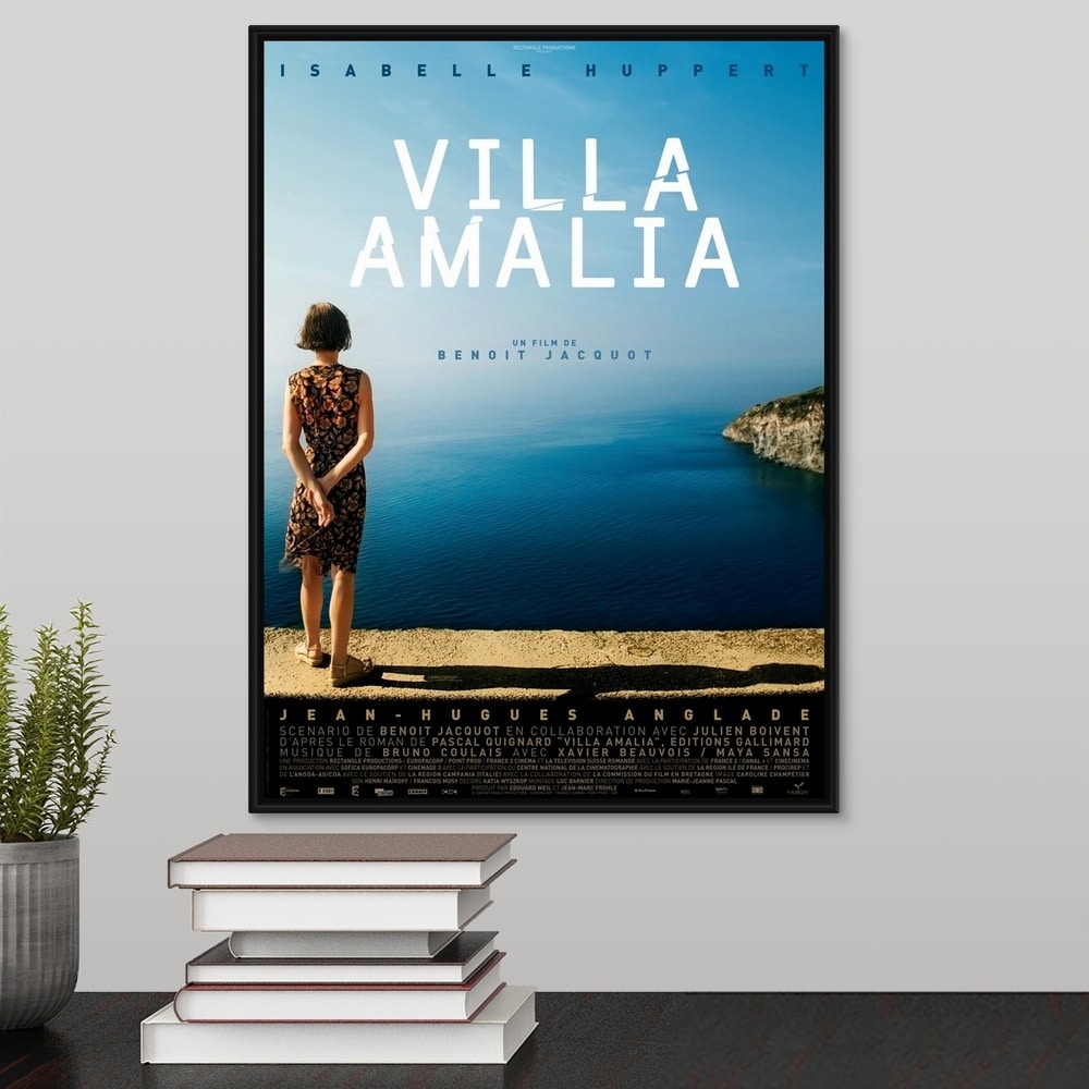 Shop Villa Amalia 2009 Movie Poster French Black Float