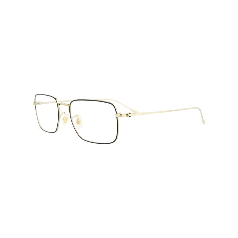 Montblanc Square-Frame Metal Optical Frames