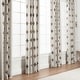 preview thumbnail 7 of 6, Chanasya Traverse Damask Room Darkening Window Curtain Panel Pair (Set of 2)