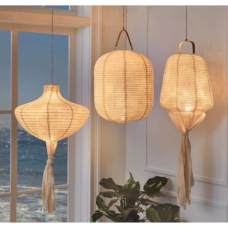 Kite Light-Up LED Hanging Lantern