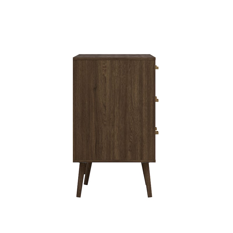 Carson Carrington Kristiansund Tone 8-Drawer Double Dresser, Mocha Oak