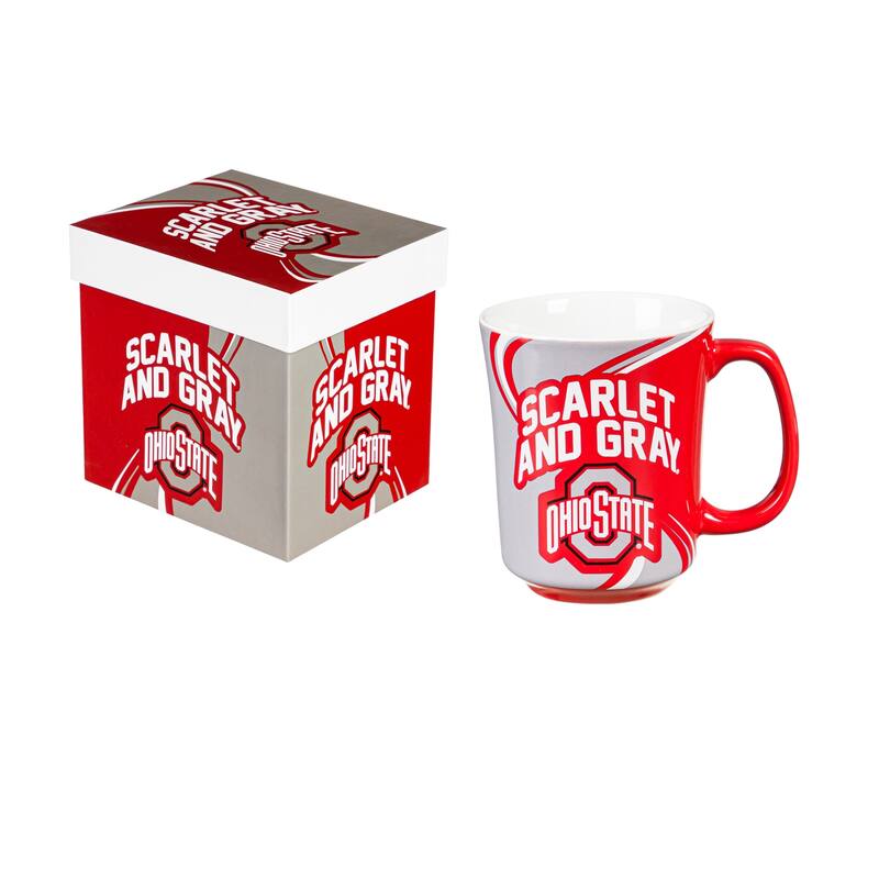 Ohio State University, 14 oz Ceramic Coffee Mug w/ Gift Box