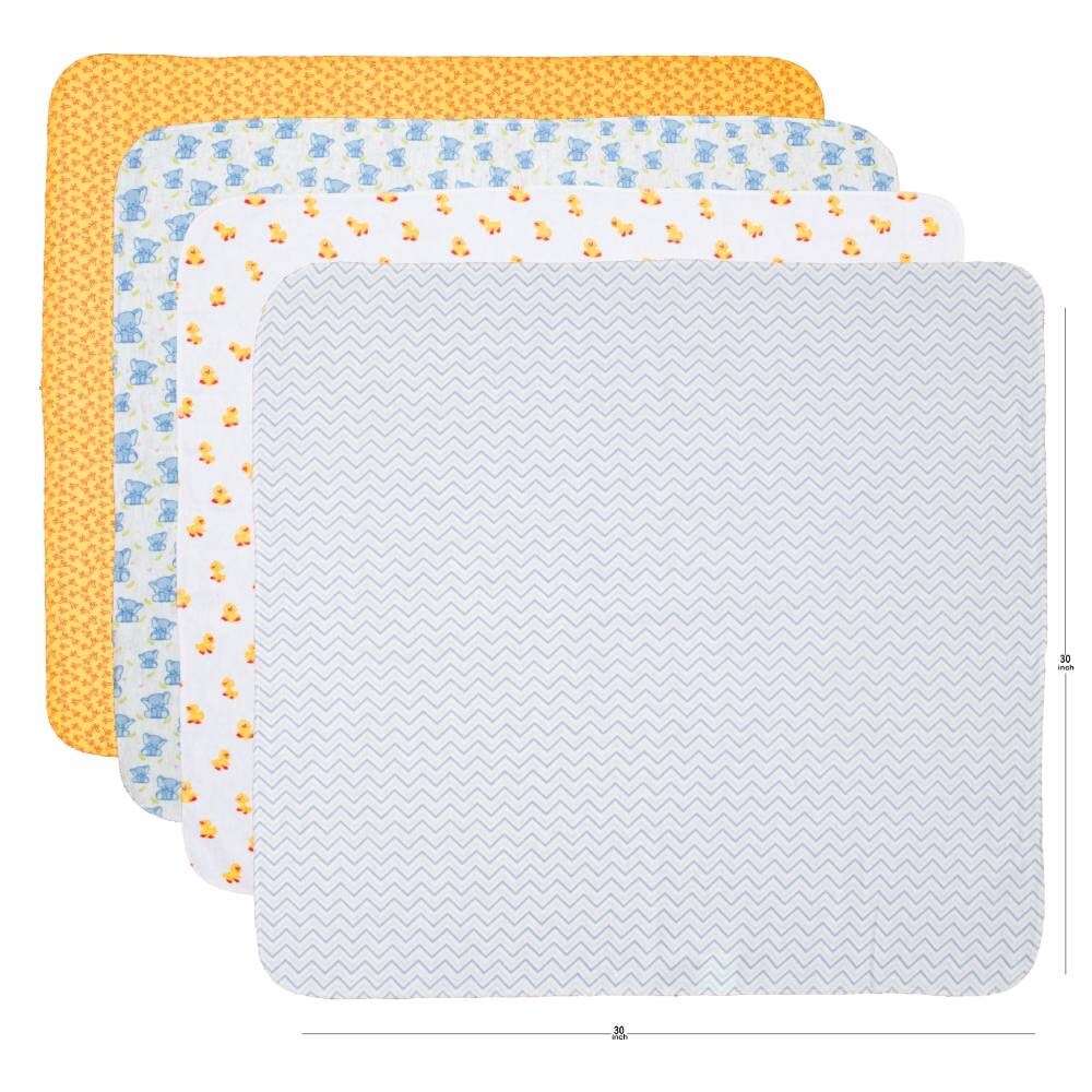 orange receiving blankets