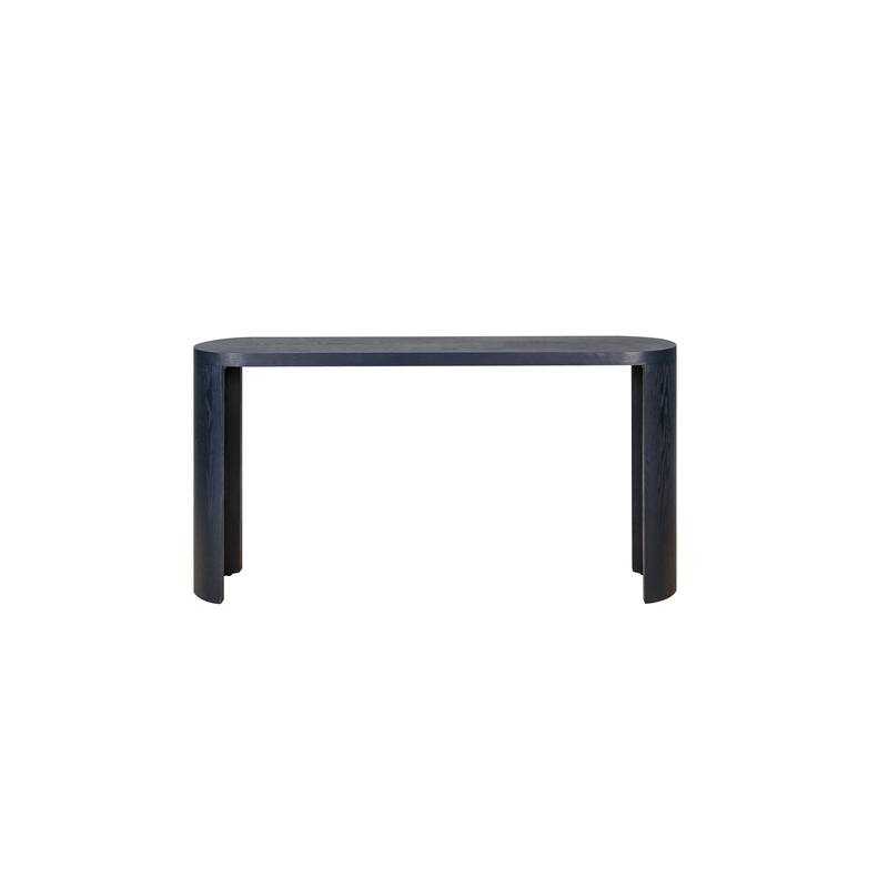 GDFStudio - Avery Modern 60" Console Table with Curved Legs and Versatile Design