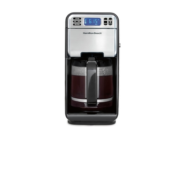 Hamilton Beach 12 Cup Digital Coffee Maker with Removable Water