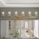 preview thumbnail 2 of 64, Acroma Modern Bathroom Vanity Light Art Glass Wall Sconce