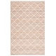 preview thumbnail 11 of 11, SAFAVIEH Handmade Natural Fiber Dorlinde Boho Farmhouse Trellis Jute Rug 4' x 6' - Natural/Ivory - Rectangle