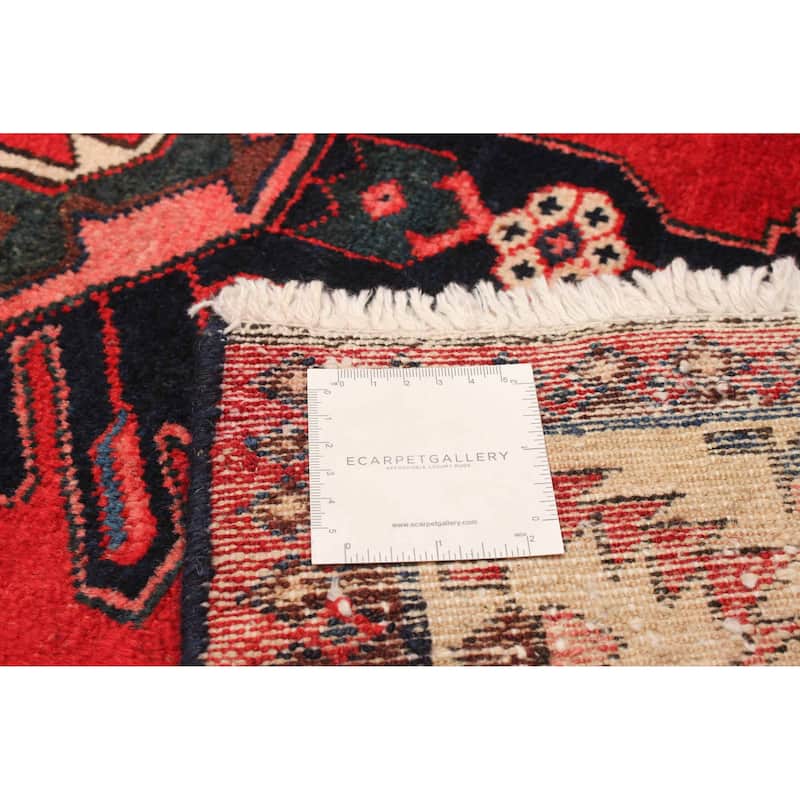 ECARPETGALLERY Hand-knotted Anadol Red Wool Rug - 3'3 x 10'0