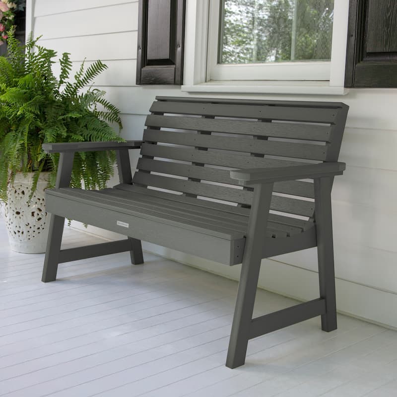 HIGHWOOD Weatherly Eco-Friendly 4-foot Garden Bench