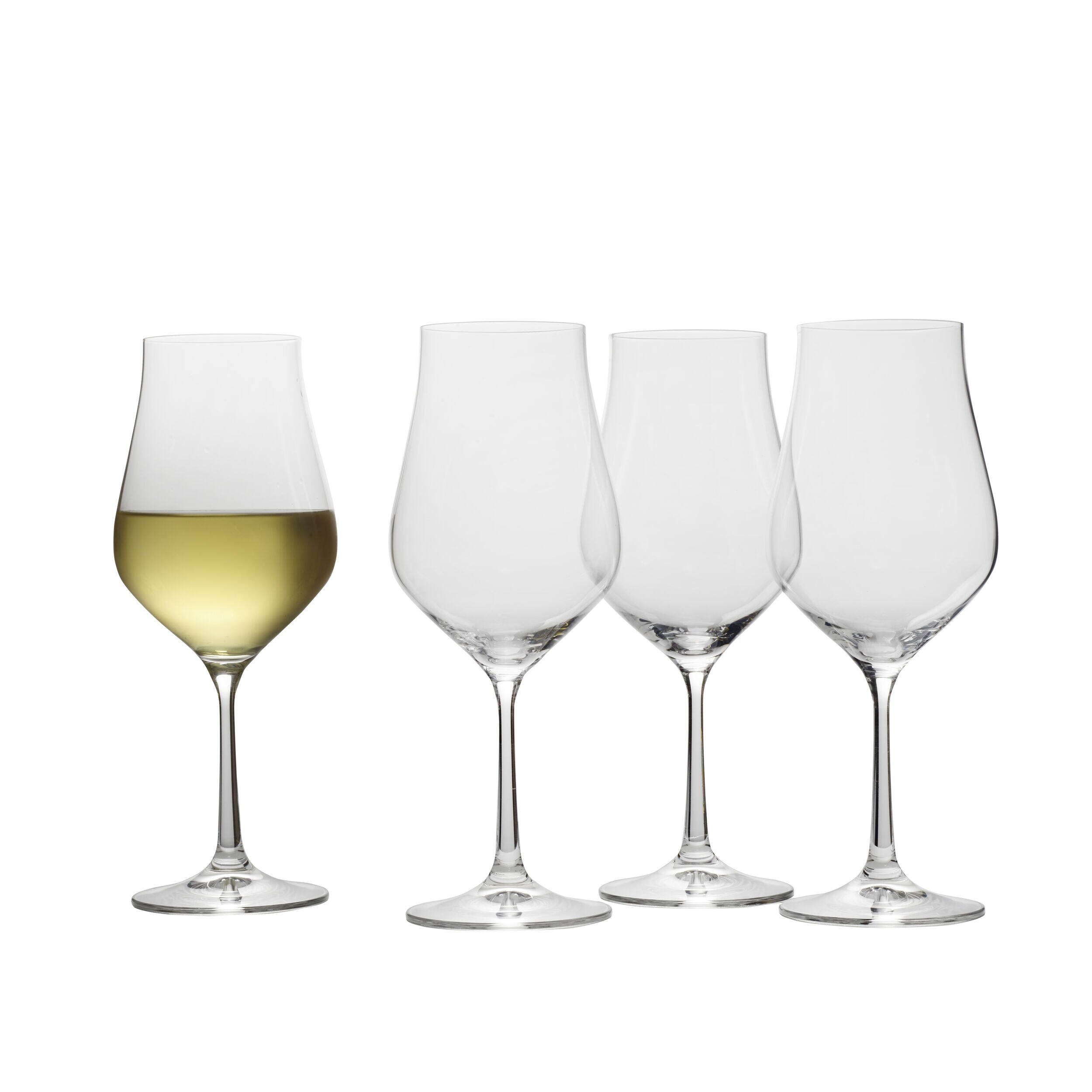 Contemporary Mikasa Tall Beer Glasses- Set of 4