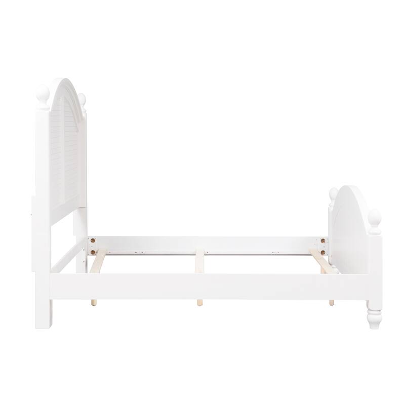 Summer House I Oyster White Poster Bed - King or Queen Option