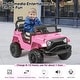 preview thumbnail 30 of 29, EROMMY Motorized Kids Ride on Jeep Car, 12V 4.5AH Battery Powered Electric Vehicle with 2.4G Remote Control, Light and Music