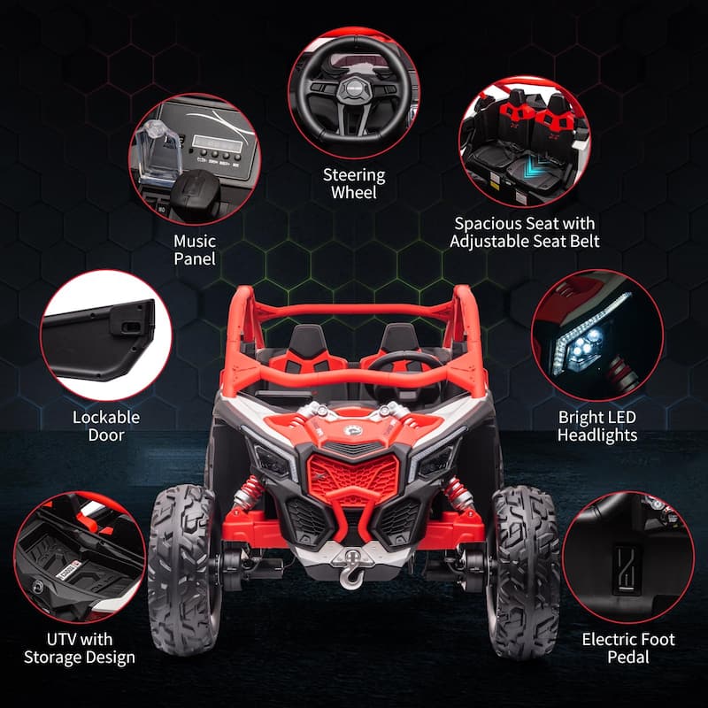 2 Seater Ride on UTV Car
