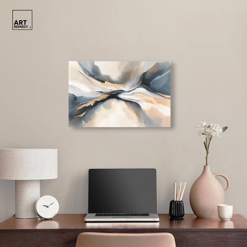 Dynamic Swirls I Canvas by Art Remedy, Gallery Wrapped