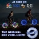 preview thumbnail 3 of 3, Activ Life LED Bike Wheel Lights (2 Tires, Gold), Brighter & Visible for Safety & Style, Batteries Included