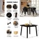 preview thumbnail 7 of 5, CraftPorch Transitional Drop-Leaf Dining Table