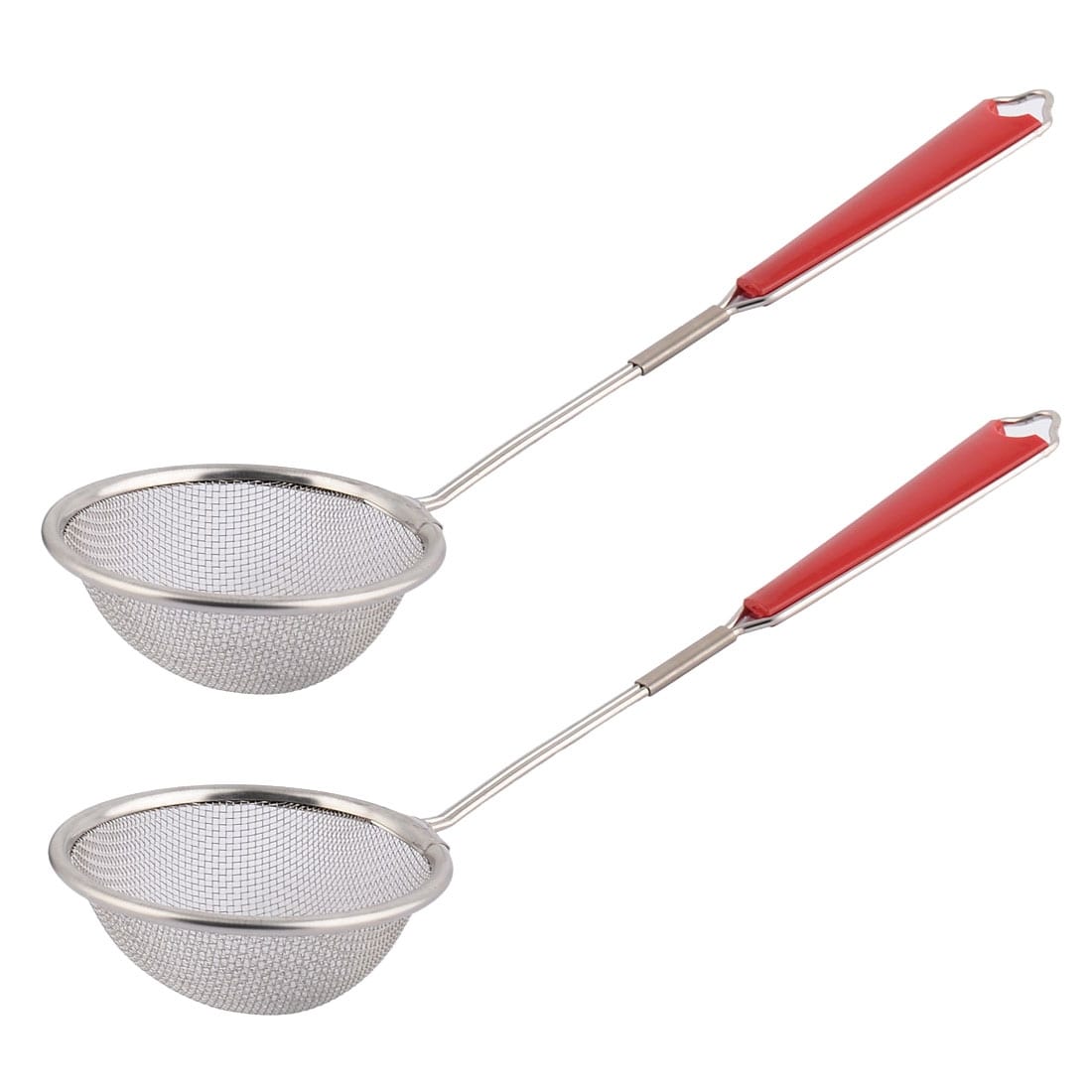 Kitchen Colander Nylon Long Handle Round Mesh Spoon Toilet Noodle