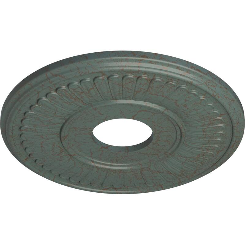 15 3/4"OD x 3 7/8"ID x 3/4"P Berkshire Ceiling Medallion