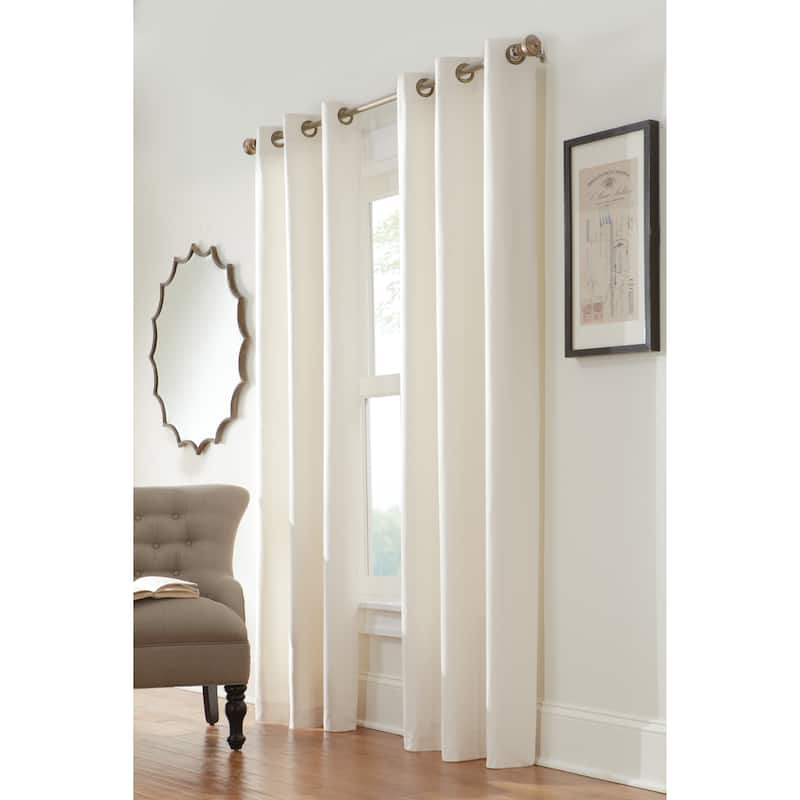 ThermaLogic Prelude Grommet Insulated Solid Curtain Panel
